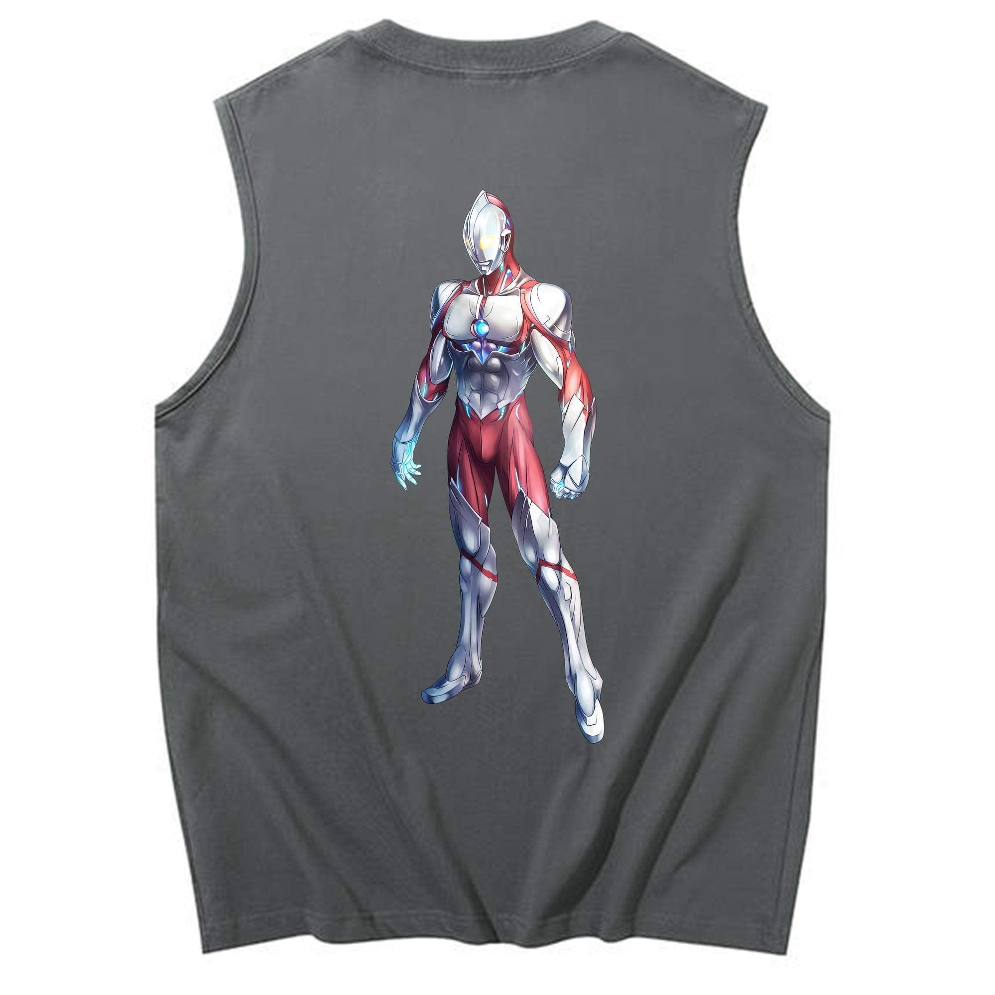 （画像用） ウルトラマン Ultraman コットン100％タンクトップ（背面プリント）